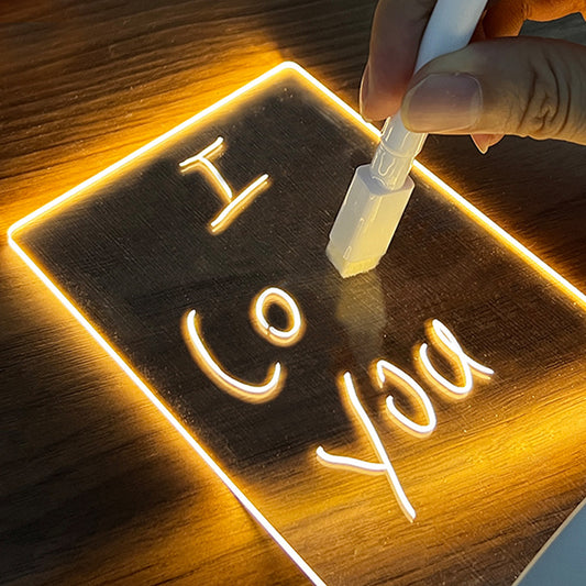 LumiNote GlowBoard – Light Up Your Messages!